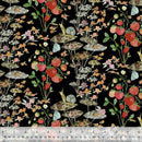 Windham Fabrics, Forest Fruits, Sneaky Snail, Black
